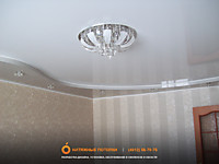 Натяжные потолки для ванной комнаты в Смоленске по выгодным ценам.